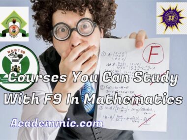 20 Courses You Can Study With F9 In Mathematics