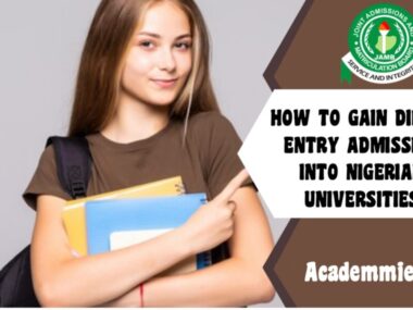 Direct Entry Admission Into Nigerian Universities