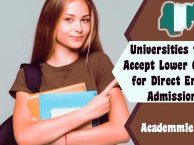 Nigerian Universities that Accept Lower Credit for Direct Entry Admission